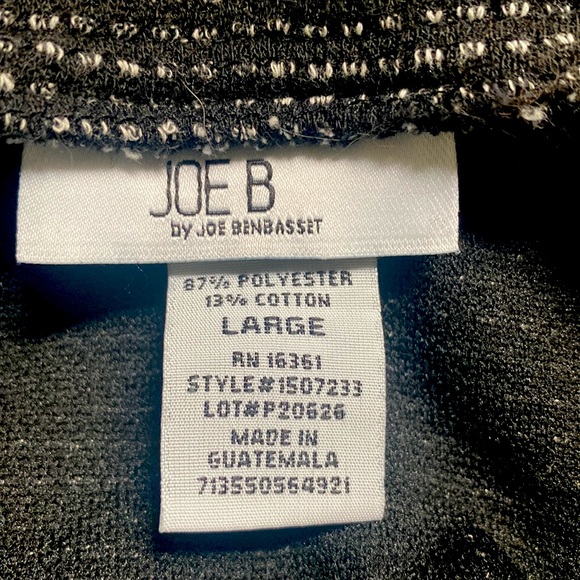 COPY - Joe B. By Joe Benbasset Skirt Black Mini Skirt Size L - Picture 3 of 3